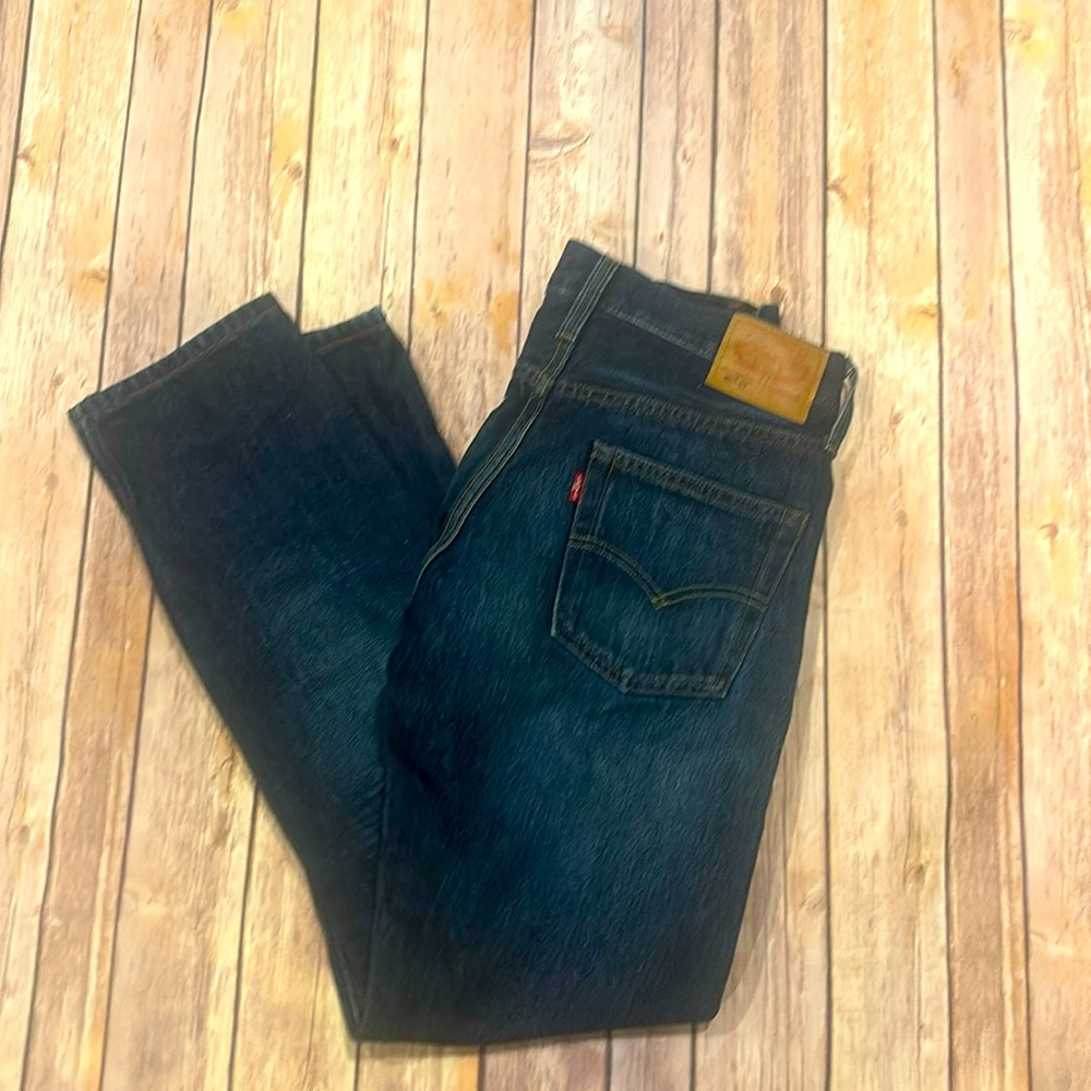 Levi’s white oak cone denim jeans excellent condition dark blue